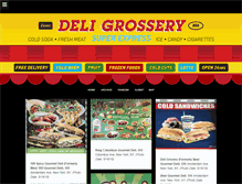Tablet Screenshot of deligrossery.com